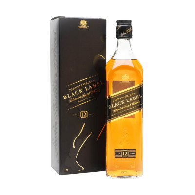 Johnnie Walker black label viski 40% 12YO 0.7 l