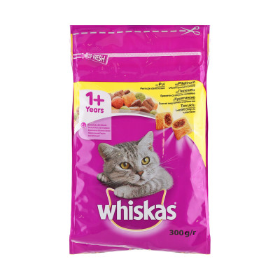 Whiskas brik, adult piletina 300 g - hrana za mačke