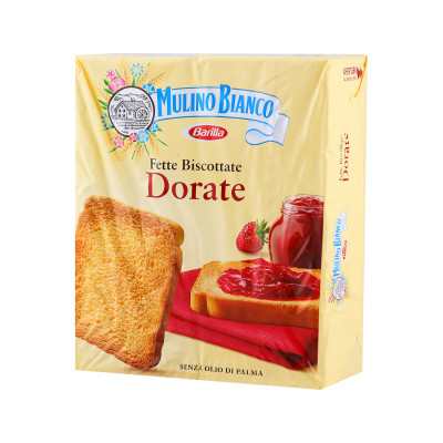 Fette biscott. Dorate 315 g dvopek Mulino Bianco