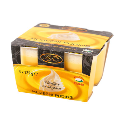 Puding vanila sa šlagom 4x125 g Vindija