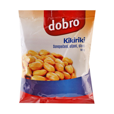 Kikiriki prženi 100 g Dobro