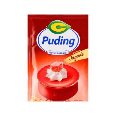 Puding jagoda 40 g Centroproizvod