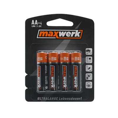 Baterije alkalne aa lr6 1.5v 4/1 Maxwerk