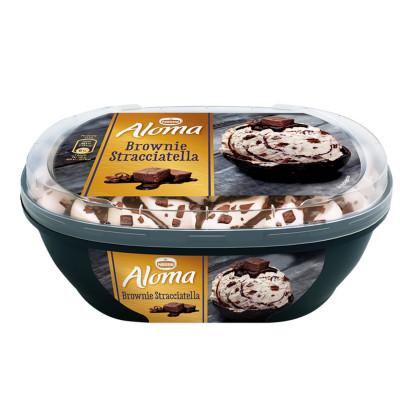 Aloma straciatella brownie 900 ml Nestle