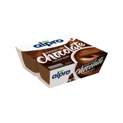Alpro soya dezert sa crnom čokoladom 4x125 g