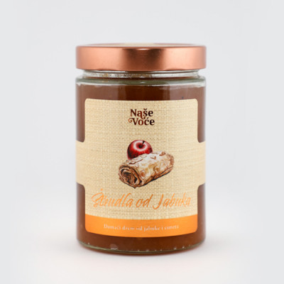 Džem štrudla od jabuka 625g  Naše Voće