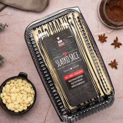 Bijeli anđeo tortica 1000g Slatko Srce