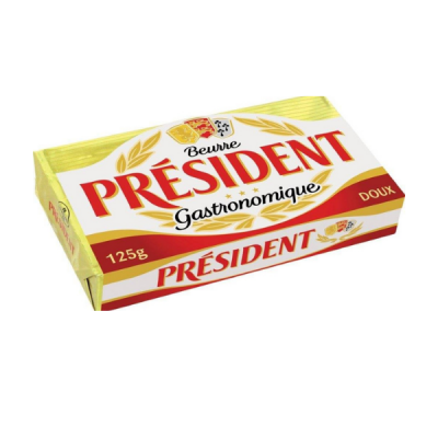 Maslac 125 g President