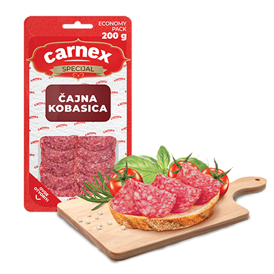 Cajna kobasica slajs 200g specijal Carnex