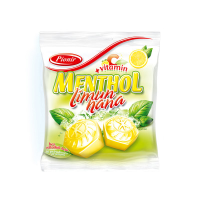 Bombon mentol limun nana 100g Pionir