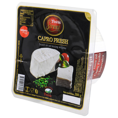 Capro fresh 280gr kozji svježi sir Vindija