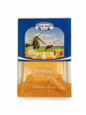 Cheddar sir 48% mm crveni narezani 140 g Daily Dairy