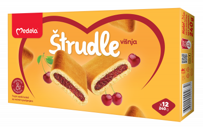 Štrudla višnja 240 g Medela
