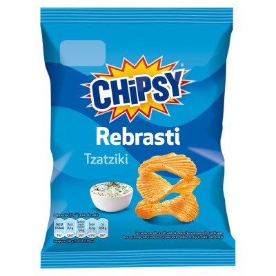 Čips rebrasti chipsy tzatziki 25 g Marbo