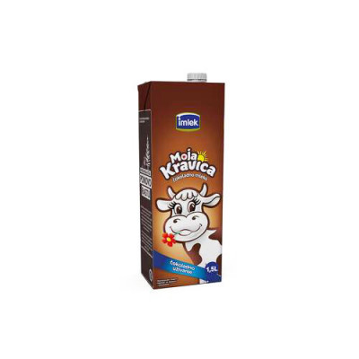Moja kravica čokoladno mlijeko 1% 1.5l TB Imlek