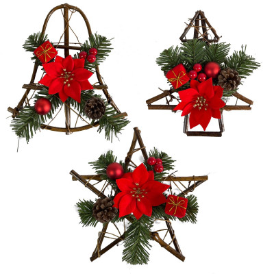 Božićni ukras 25cm Kasaviva