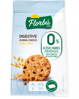 Digestiv ovseni coko keks 245g Florbu