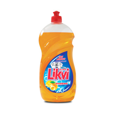 Deterdžent Za Suđe Likvi Ultra Hygienic 900ml Saponia