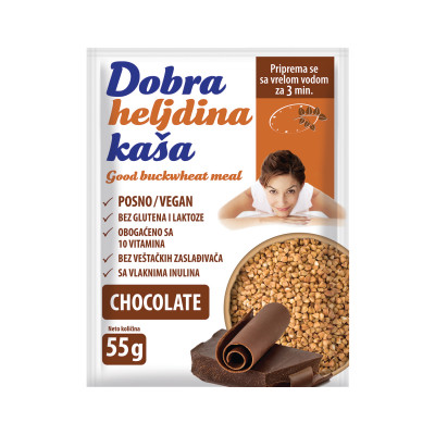 Dobra heljdina kaša sa čokoladom 55g
