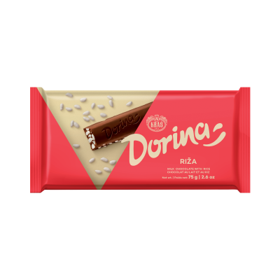 Dorina Čokolada sa rižom 75g Kraš