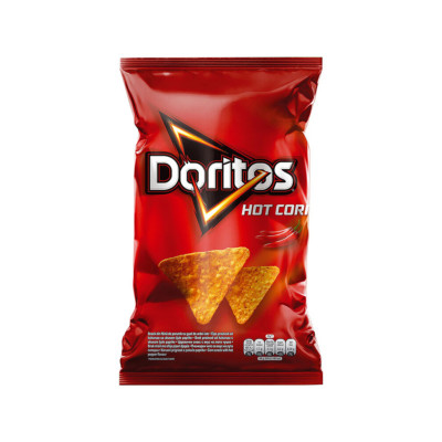 Doritos hot corn cips 90 g