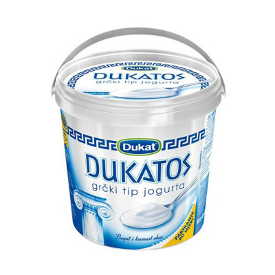 Dukatos jogurt grčki kantica 450g Dukat