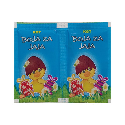 Boja za jaja-plava KGT