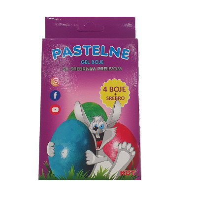 Gel boja sa pastelnim prelivom KGT