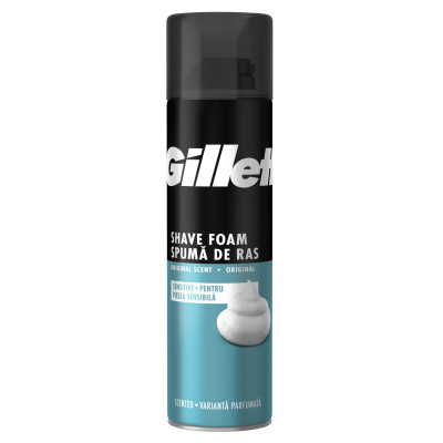 Gillette pjena za brijanje sensitive 400ml
