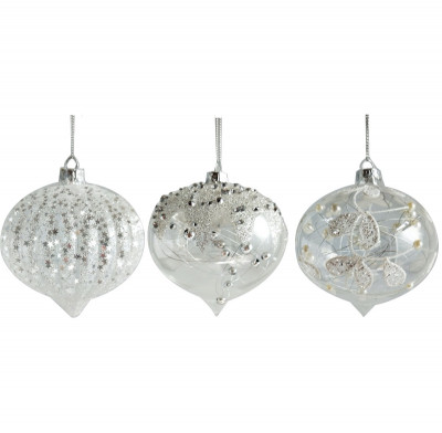 Stakleni ukras 10cm Kasaviva