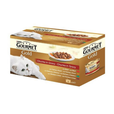 Gourmet gold komadići u sosu govedina 4x85g