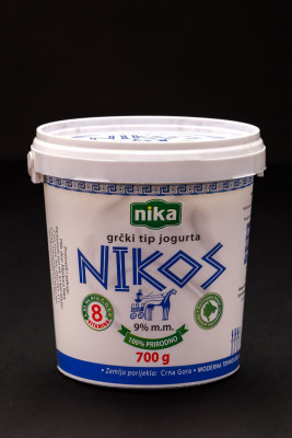 Grčki jogurt 9% mm 700g Nikos