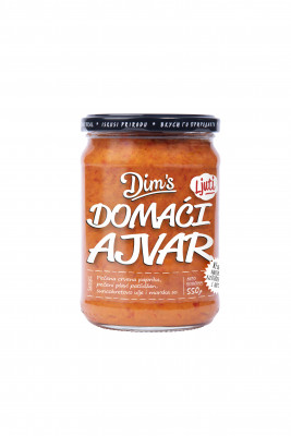 Ajvar domaći ljuti 550 g Dims
