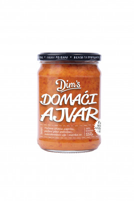 Domaći ajvar blagi 550 g Dims