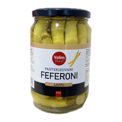 Feferoni ljuti 610g Volim