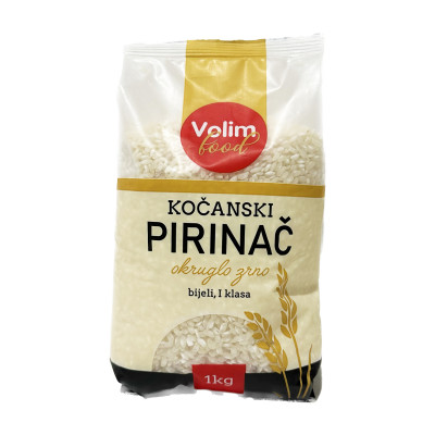 Pirinač kočanski okruglo zrno 1 kg Volim