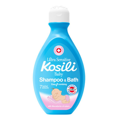 Kosili baby šampon i kupka Sensitive plava 400 ml