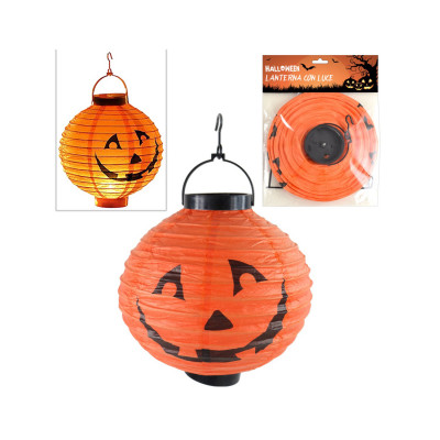 Fenjer sa svijetlom za vješticu halloween