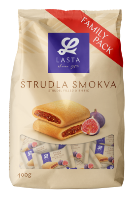 Lasta strudla smokva family pack 400g