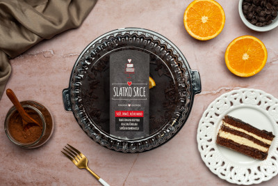 Posna tortica 1400 g Slatko Srce