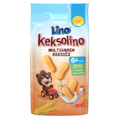 Lino keksolino multigrain keksici 140g Podravka