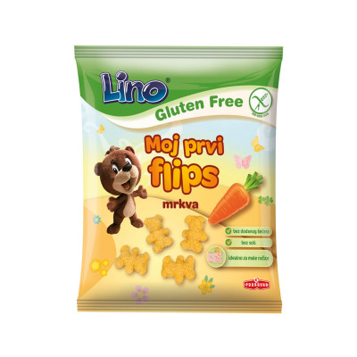 Lino moj prvi flips šargarepa 35 g Podravka