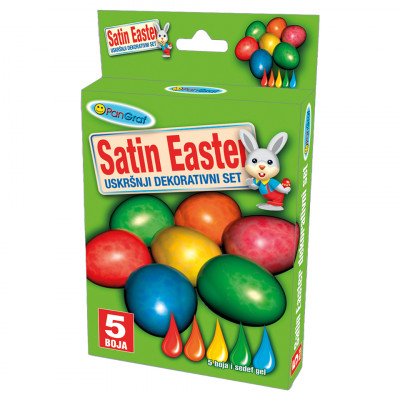 Tečna boja za jaja 5/1+sedef gel