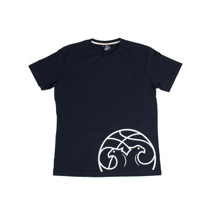 Majica muška teget KK Budućnost side logo size XL
