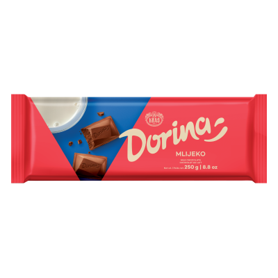 Mliječna čokolada Dorina 250 g Kraš