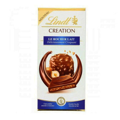 Mliječna čokolada sa lješnikom rocher creation 150g Lindt