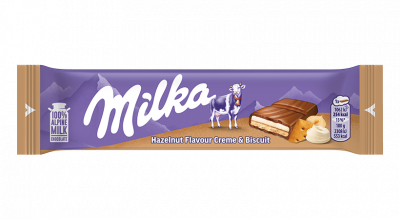 Milka Biscuit Cream & Hazelnut 46g