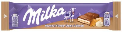 Milka Biscuit Cream & Hazelnut 46g
