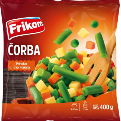 Miješano povrće za čorba 400 g zamrznuto Frikom