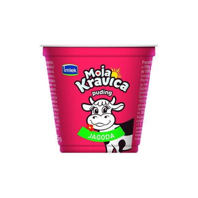 Moja kravica puding jagoda 125g Imlek